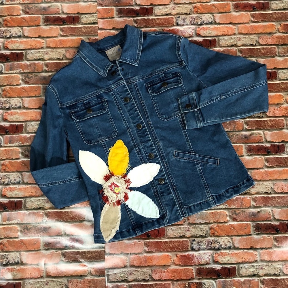 Lost Petal Linens Denim Jacket